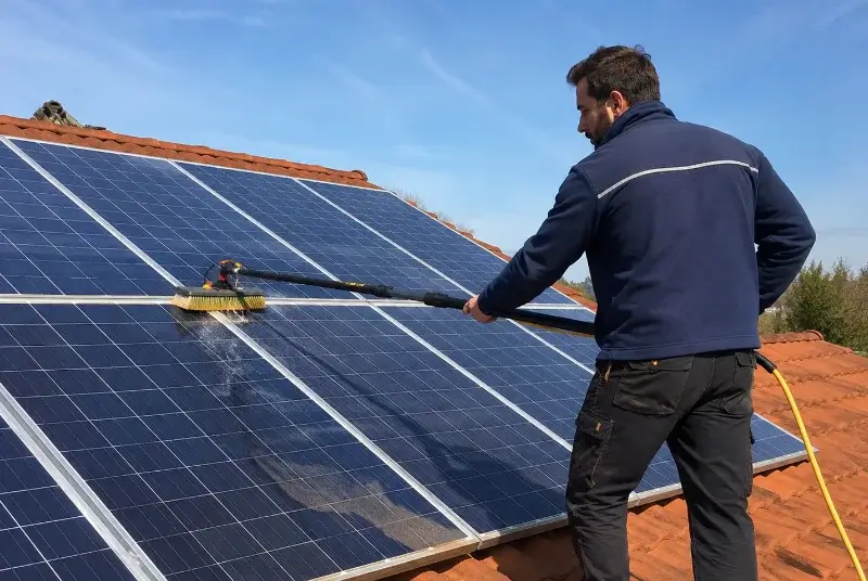 Nettoyage et entretien de panneaux solaires à Montcet