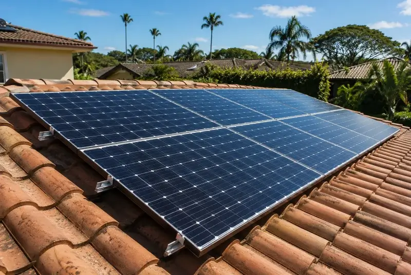Installation de panneaux solaires à Montcet
